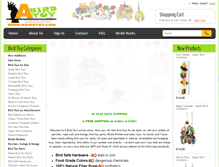 Tablet Screenshot of abirdtoy.com